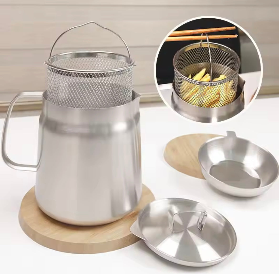 The Revolutionary Stainless Steel Fryer